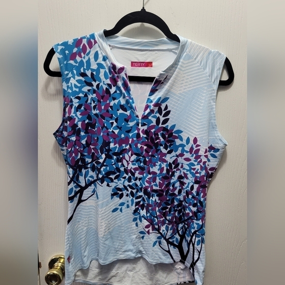 Terry Women’s Sleeveless Cycling Jersey size large EUC - Picture 4 of 12